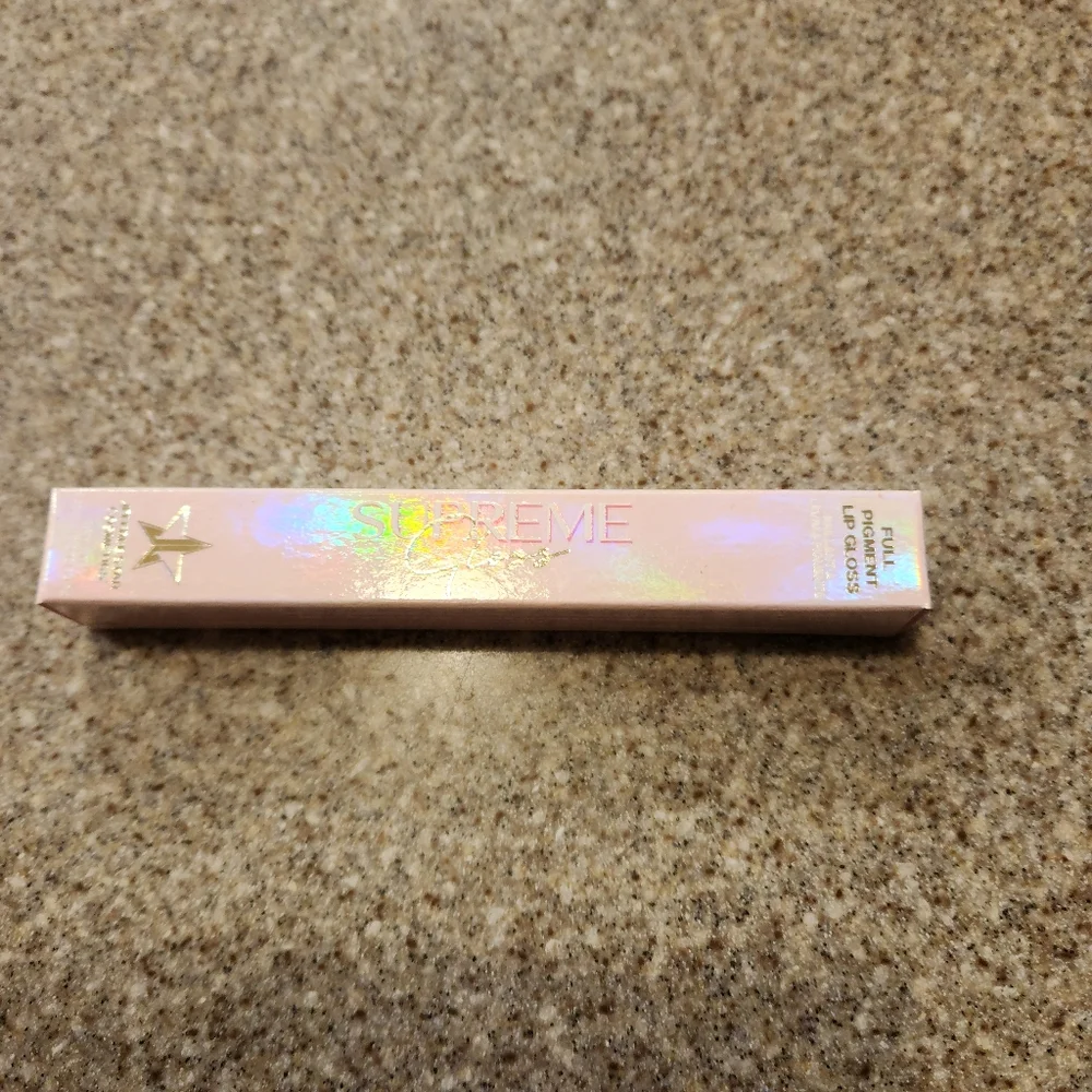Jeffrey Star Supreme Gloss Full Pigment Lip~ Shade Topshelf NIB